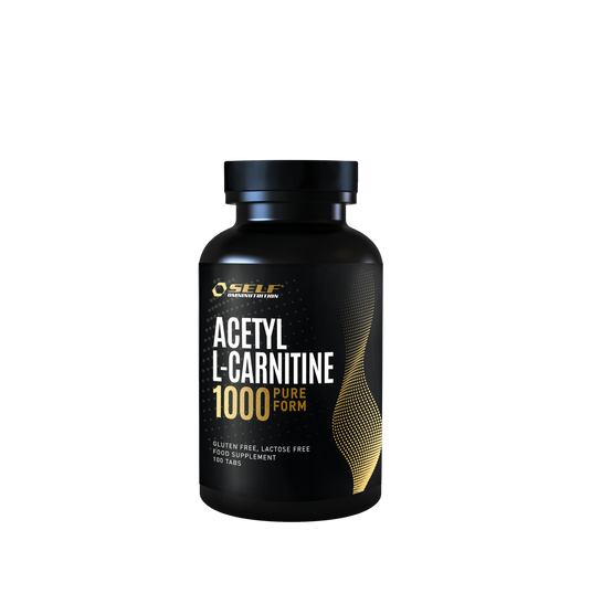 Acetyl L-Carnitine 1000 SELF Omninutrition 100 tabl - Övriga aminosyror - 09147 - 1