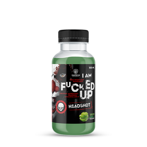 Swedish Supplements Fucked Up Headshot - Pre-workout (PWO) energitillskott - 10927 - 1