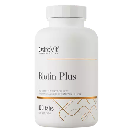OstroVit Biotin Plus biotiini, sinkki, seleeni ja foolihappo - Muut vitamiiniravinteet - 08857 - 1