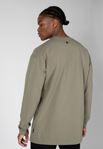 Gorilla Wear Boise Oversized Long Sleeve - Miesten yläosat - 09928 - 2