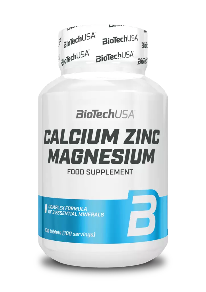 Biotech USA Calsium + Zinc + Magnesium - Muut mineraaliravinteet - 01018 - 1