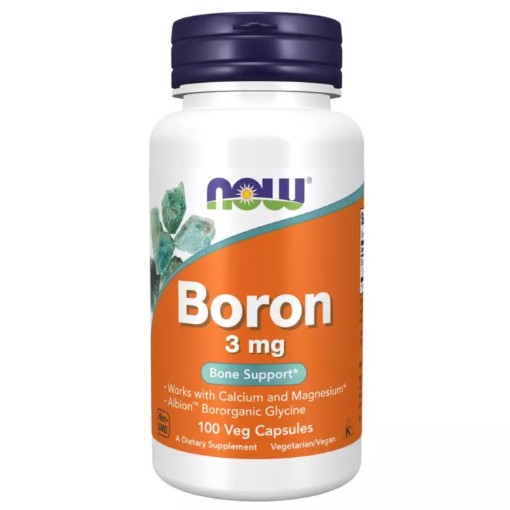 Now Foods Boron 3mg luuston ja nivelten hyvinvointiin - Muut vitamiiniravinteet - 11168 - 1