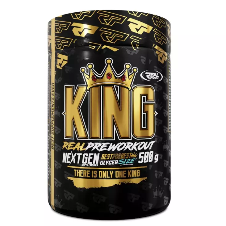 Real Pharm KING pwo - Pre-workout (PWO) energitillskott - 11438 - 1