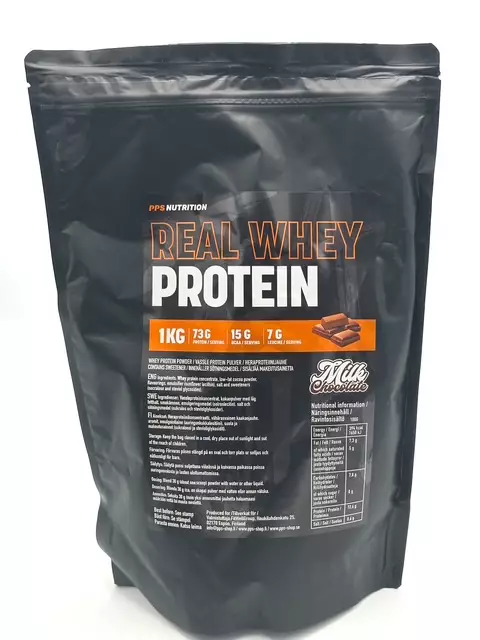 Real Whey Protein PPS Nutrition heraproteiinijauhe - Heraproteiinit (Whey) - 10478 - 1