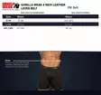 Gorilla Wear 4 Inch Leather Lever Belt - Träningsbälten - 09979 - 5