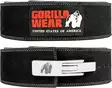 Gorilla Wear 4 Inch Leather Lever Belt - Träningsbälten - 09979 - 1