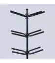 Sveltus Medicine ball rack - Ställningar - 11739 - 3