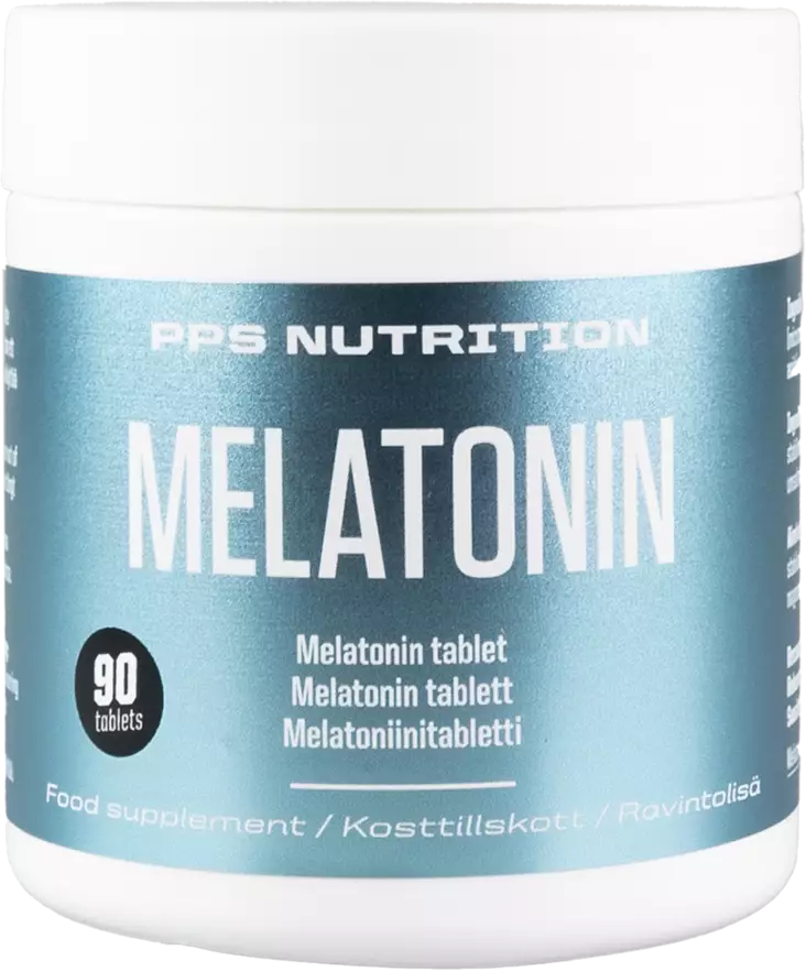 PPS Nutrition Melatonin 1mg melatoniini tabletti - Unen laatu - 09729 - 1