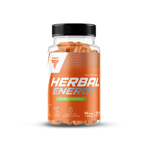 TREC Herbal Energy - Pre-workout (PWO) tehonlisääjät - 08999 - 1