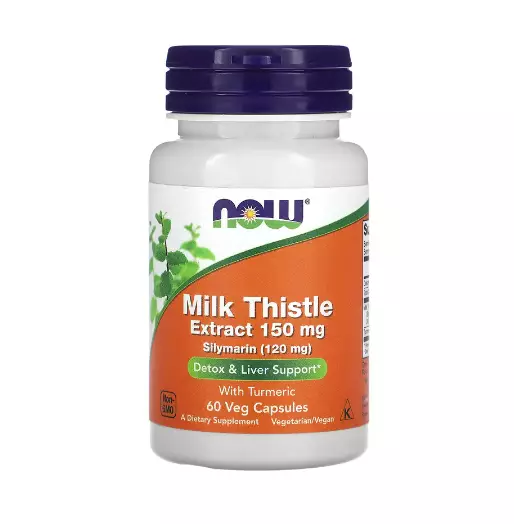 Now Foods Milk Thistle Extract With Turmeric 150mg vegaani kapseli - Muut mineraaliravinteet - 11169 - 1