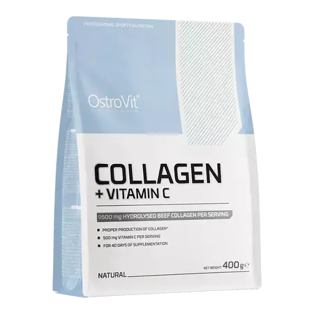 Ostrovit Collagen + Vitamin C kollagen pulver - Kollagenprotein - 11389 - 1