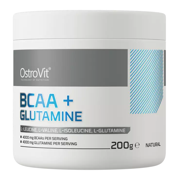 OstroVit Supreme Pure BCAA + Glutamine aminosyrepulver - BCAA - 11419 - 1
