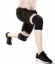 Rehband RX KNEE SLEEVE 5mm Carbon Black polvituki - Polvituet ja siteet - 08987M - 2