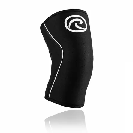 Rehband RX KNEE SLEEVE Power Max 7mm Black polvituki - Polvituet ja siteet - 08985XS - 2